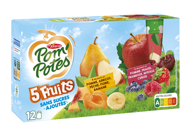 POM'POTES POMPOTES SSA 5FRT VERTSX4 360G 