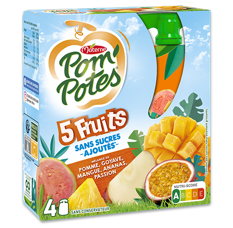 5 Fruits  Pom'Potes®